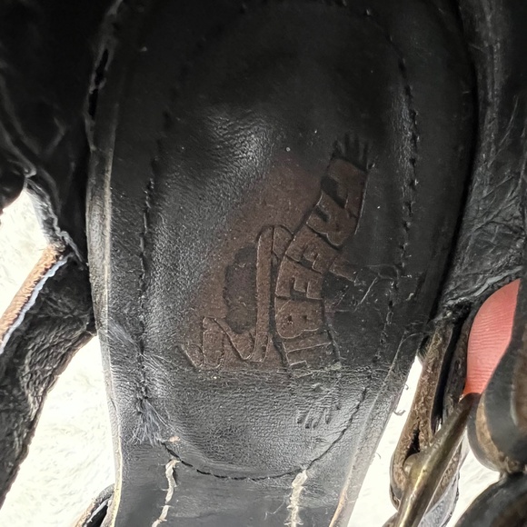 🚫SOLD!••|•FREEBIRD🦅 BY STEVEN•| 'ZEUS' Leather Gladiator Block Heel Sandal - Picture 12 of 15